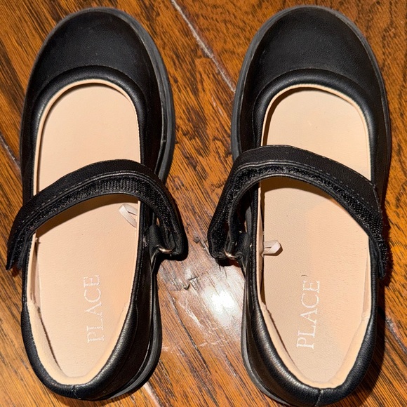 Place Kids Classic Black Dress Shoes - Picture 3 of 7